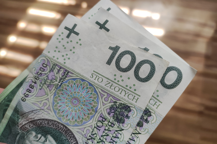 polskie banknoty stuzłotowe